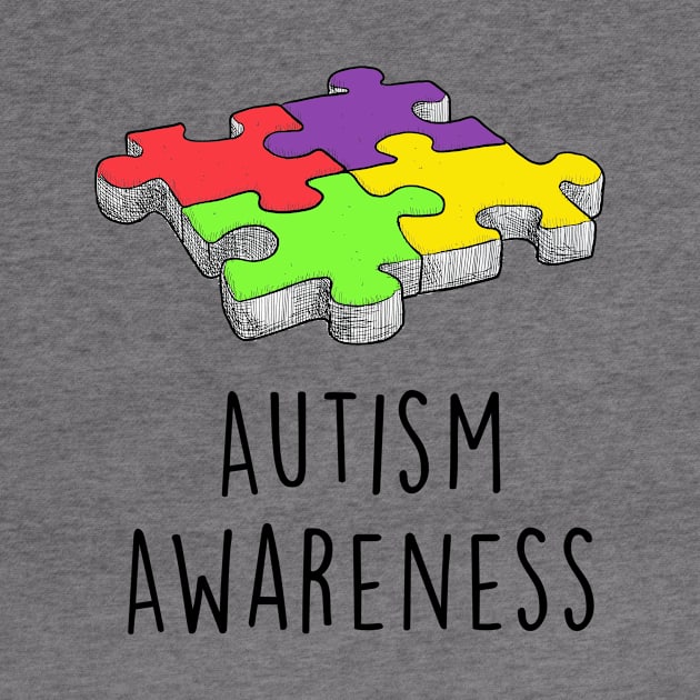 Autism Acceptance Awareness Puzzle by calypso